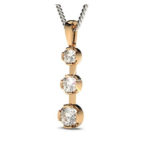 Ischia Rose Diamonds Pendant