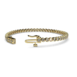 Florence Bazel Yellow Gold Diamond Bracelet