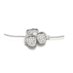 Garda Heart White Gold Diamond Bracelet