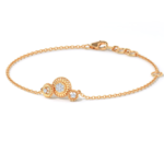 Geneo Rose Gold Diamond Bracelet