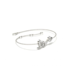 Love White Gold Diamond Bracelet