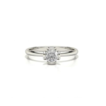 Modena White Gold Promise Ring