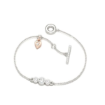 PPF Charm White Gold Diamond Bracelet