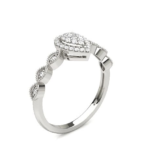 Amalfi White Promise Ring