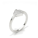 Fatima Hand White Gold Promise Ring