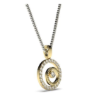 Terre Yellow Gold Diamond Pendant