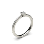 Trento White Gold Engagement Ring