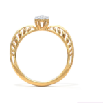 Eve Cluster Rose Gold 18k Diamond Ring