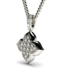 Febbie White Gold 18k Diamond Pendant