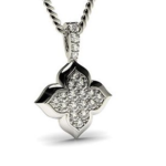 Febbie White Gold 18k Diamond Pendant