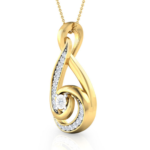 Fiona Yellow Gold 18k Diamond Pendant