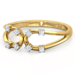 Lorry 18k Yellow Gold Diamond Ring