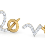 Love Stud 18k Yellow Gold Diamond Earring