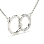 Pamela White Gold 18k Diamond Pendant