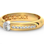 Shaina Yellow Gold 18k Diamond Ring