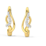 Shaira Yellow Gold 18k Diamond Earring