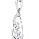 Sizzy Star White Gold 18k Diamond Pendant