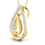 Trinity Yellow Gold 18k Diamond Pendant