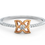 Two-tone 18k Gold Diamond Ring