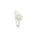 FLWRG02 Rositas White Gold 18k Diamond Ring