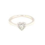 RGW0144012R-18k White Gold Diamond Ring