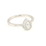 RGW0156016R2-18k White Gold Diamond Ring