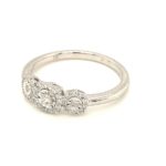 RGW0328059R-18k White Gold Diamond Ring