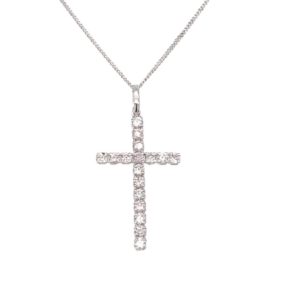 NK0131053 18K Diamond Pendant with Chain