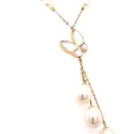 SES183383 18K Gold Pearl Necklace