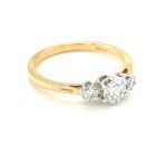 RBKT40713 18K Yellow Gold Diamond Ring