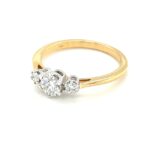 RBKT40713 18K Yellow Gold Diamond Ring