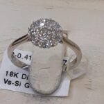 RN0715521 18K White Gold Diamond Ring