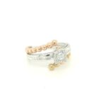 472751 18K Two-tone Diamond Ring